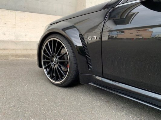 メルセデス・ベンツ C180 ワゴン　AMG　ワイドボディ　純正ブラックホイール　レッドコンビシート画像6