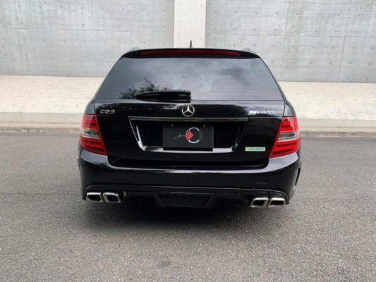 メルセデス・ベンツ C180 ワゴン　AMG　ワイドボディ　純正ブラックホイール　レッドコンビシート画像4