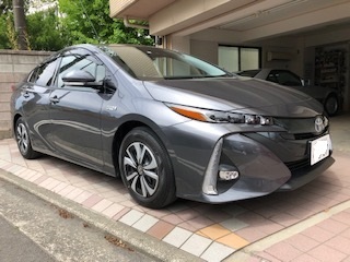 プリウスPHV　グレードA　純正ナビ・バックモニター・ETC
