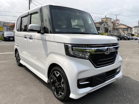 Nボックスカスタム　GLターボ　ホンダセンシング　★新車同等　★令和元年式　★フルオプ　★純正9インチナビ　★大人気車　★オリピ白ナン　★税金完納　★国内最安値画像9