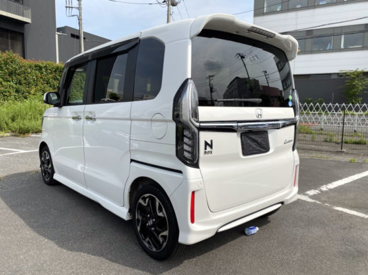 Nボックスカスタム　GLターボ　ホンダセンシング　★新車同等　★令和元年式　★フルオプ　★純正9インチナビ　★大人気車　★オリピ白ナン　★税金完納　★国内最安値画像14
