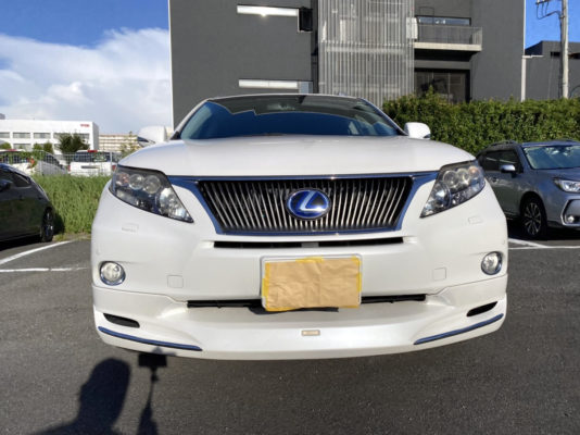 レクサスRX450h ハイブリッド　バージョンL エアサスペンション★モデリスタフルエアロ　★税金完納★車検ロング★ベルト交換済★点検整備済★絶好調★史上最安値画像2