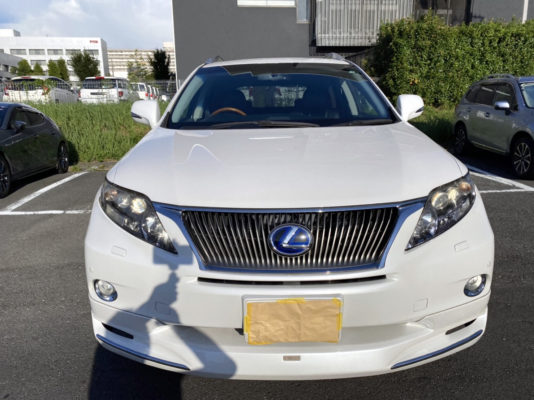 レクサスRX450h ハイブリッド　バージョンL エアサスペンション★モデリスタフルエアロ　★税金完納★車検ロング★ベルト交換済★点検整備済★絶好調★史上最安値画像3