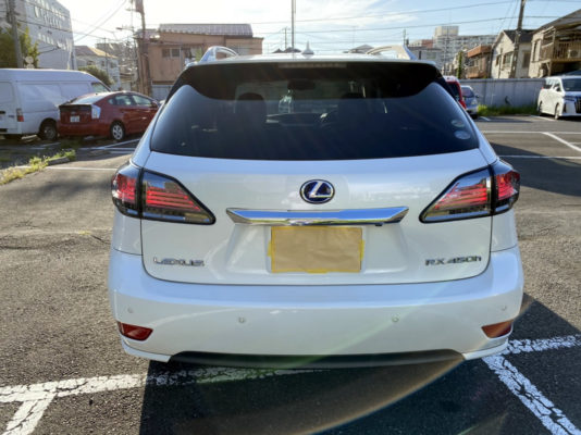 レクサスRX450h ハイブリッド　バージョンL エアサスペンション★モデリスタフルエアロ　★税金完納★車検ロング★ベルト交換済★点検整備済★絶好調★史上最安値画像8