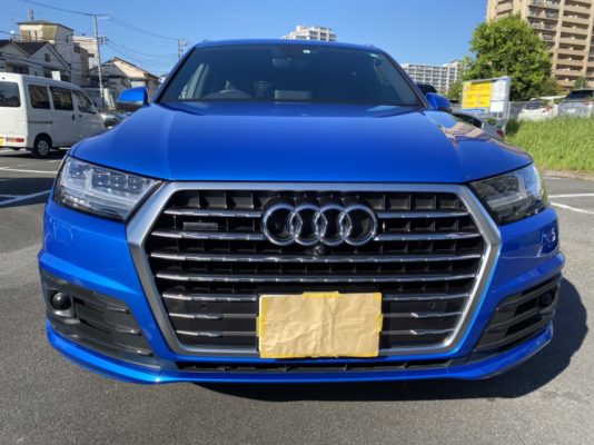アウディQ7 3.0TFSIクワトロ　アダプティブエアサスサスペンション仕様Sラインパッケージ　★極上車　★人気の法人車★大人気★LED★後席モニター★ワンオーナー★特別仕様車★車検ロング★国内最安値画像4