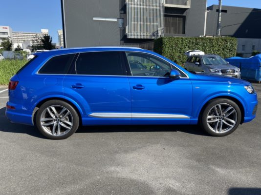 アウディQ7 3.0TFSIクワトロ　アダプティブエアサスサスペンション仕様Sラインパッケージ　★極上車　★人気の法人車★大人気★LED★後席モニター★ワンオーナー★特別仕様車★車検ロング★国内最安値画像3