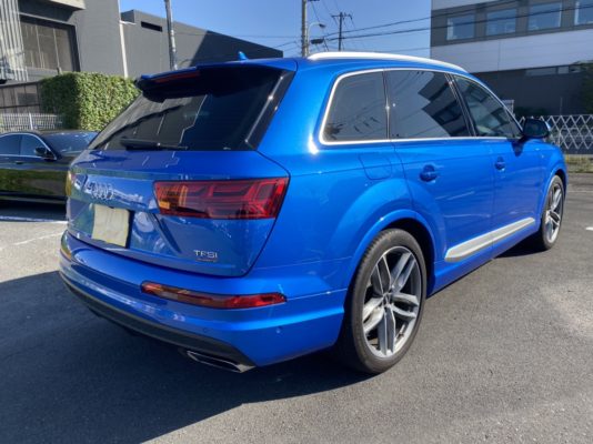 アウディQ7 3.0TFSIクワトロ　アダプティブエアサスサスペンション仕様Sラインパッケージ　★極上車　★人気の法人車★大人気★LED★後席モニター★ワンオーナー★特別仕様車★車検ロング★国内最安値画像7