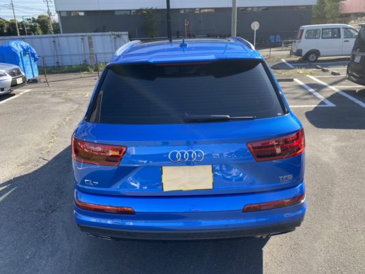 アウディQ7 3.0TFSIクワトロ　アダプティブエアサスサスペンション仕様Sラインパッケージ　★極上車　★人気の法人車★大人気★LED★後席モニター★ワンオーナー★特別仕様車★車検ロング★国内最安値画像9