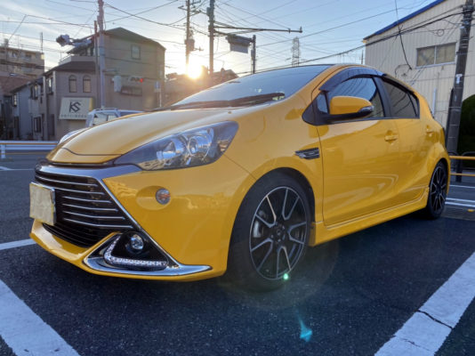 アクア ハイブリッドG G’s ★税金完納★極良極美★ワンオーナー★車検ロング