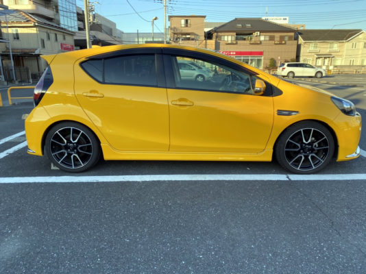 アクア ハイブリッドG G’s ★税金完納★極良極美★ワンオーナー★車検ロング画像4