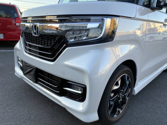 Nボックスカスタム　GLターボ　ホンダセンシング★新車購入後まだ3ヶ月！★走行距離なんと0.1万k★もちろんギス凹みも無し画像4
