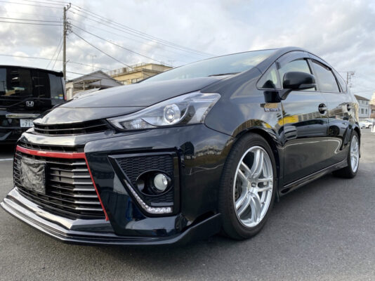 プリウスα S ツーリングセレクションGs★車検ロング★社外アルミ★極良極美★カスタム多数★税金完納★国内最安値