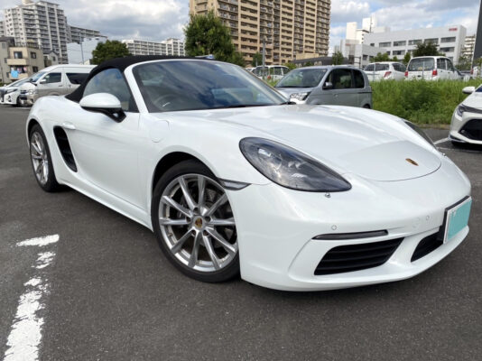 ポルシェ718ボクスター★極良極美★税金完納★ディーラー車★ツートンレザー★国内最安値画像1