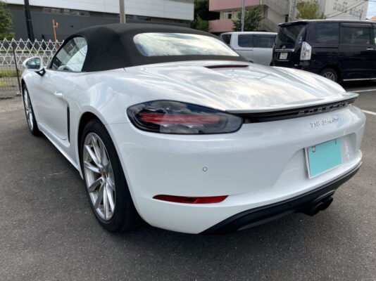 ポルシェ718ボクスター★極良極美★税金完納★ディーラー車★ツートンレザー★国内最安値画像3
