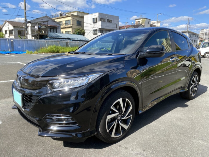 ヴェゼルRSホンダセンシング★走行2.3万k★令和1年式★税金完納★極上車★走行中TV視聴★ドラレコ★シートヒーター★激安画像0