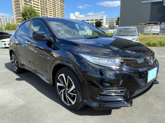 ヴェゼルRSホンダセンシング★走行2.3万k★令和1年式★税金完納★極上車★走行中TV視聴★ドラレコ★シートヒーター★激安画像1