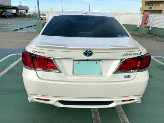 クラウンアスリート ハイブリッド2.5S ブラックスタイル★TRDフルエアロ★ウッドステアリング★ディーラー認定中古車★極良極美★新品タイヤ★ドラレコ★大人気セダン★激安画像7