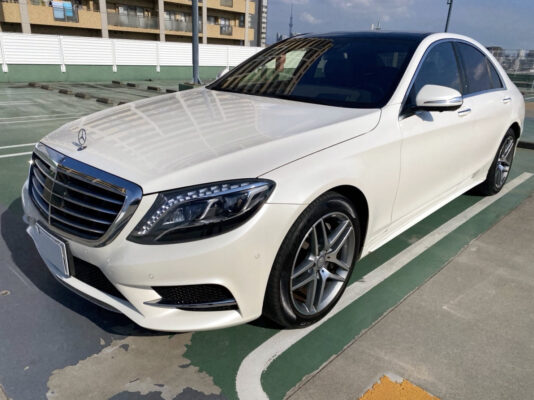 S400h  エクスクルシーブル AMGライン★税金完納★サンルーフ★ハイブリッド ホワイト★コーティング済★国内最安値