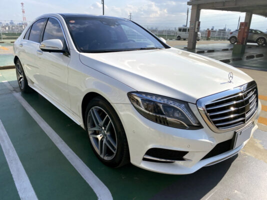 S400h  エクスクルシーブル AMGライン★税金完納★サンルーフ★ハイブリッド ホワイト★コーティング済★国内最安値画像1