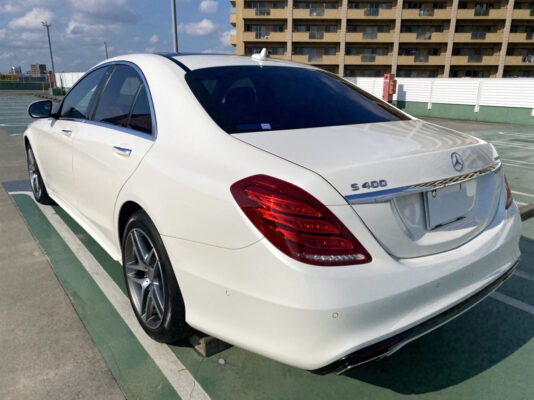 S400h  エクスクルシーブル AMGライン★税金完納★サンルーフ★ハイブリッド ホワイト★コーティング済★国内最安値画像7
