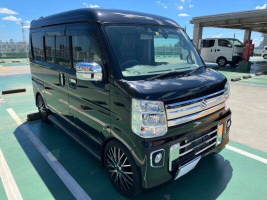 エブリィワゴン PZターボスペシャルハイルーフ★税金完納★ターボ★フルフラットシート★両側電動スライド★オートステップ★カスタム多数★極良極美★国内最安値画像1