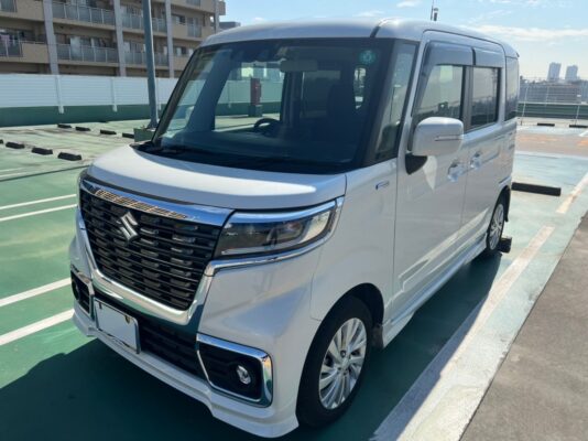 スペーシアカスタム ハイブリッドGS★税金完納★極良極美★走行中TV視聴★衝突被害軽減ブレーキ★装備充実★国内最安値