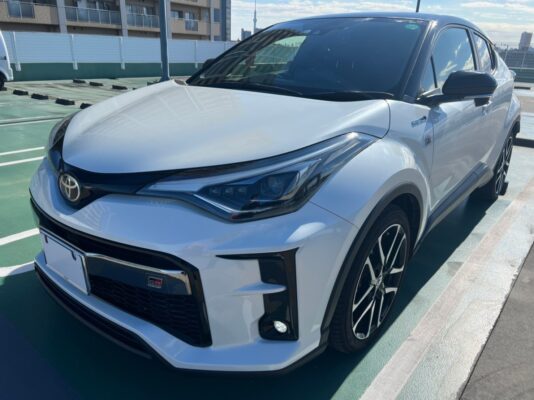 C-HR ハイブリッドS GRスポーツ★税金完納★ハーフレザー★ドラレコ前後★大人気★極上車★車線変更センサー★国内最安値★激安