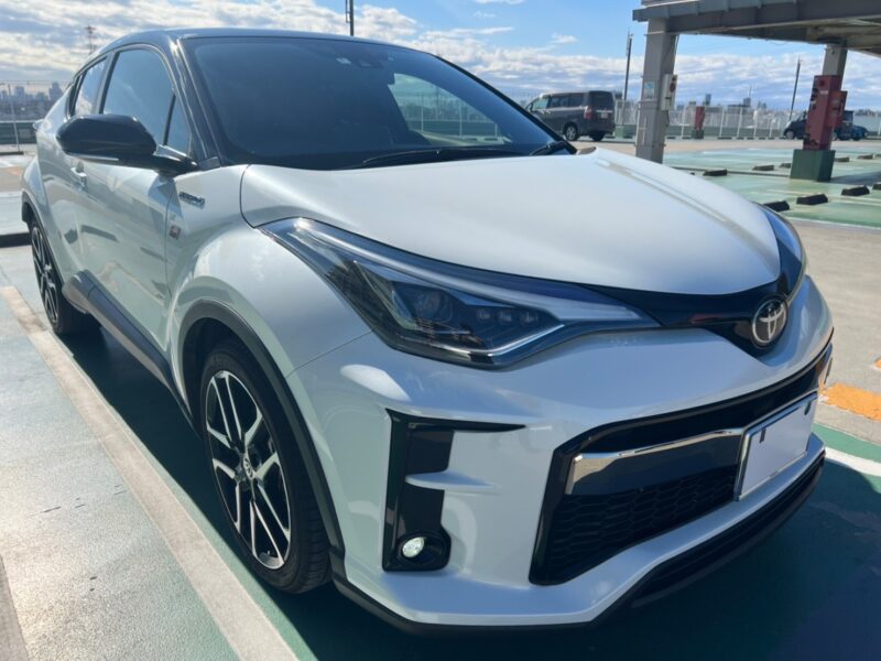 C-HR ハイブリッドS GRスポーツ★税金完納★ハーフレザー★ドラレコ前後★大人気★極上車★車線変更センサー★国内最安値★激安画像1