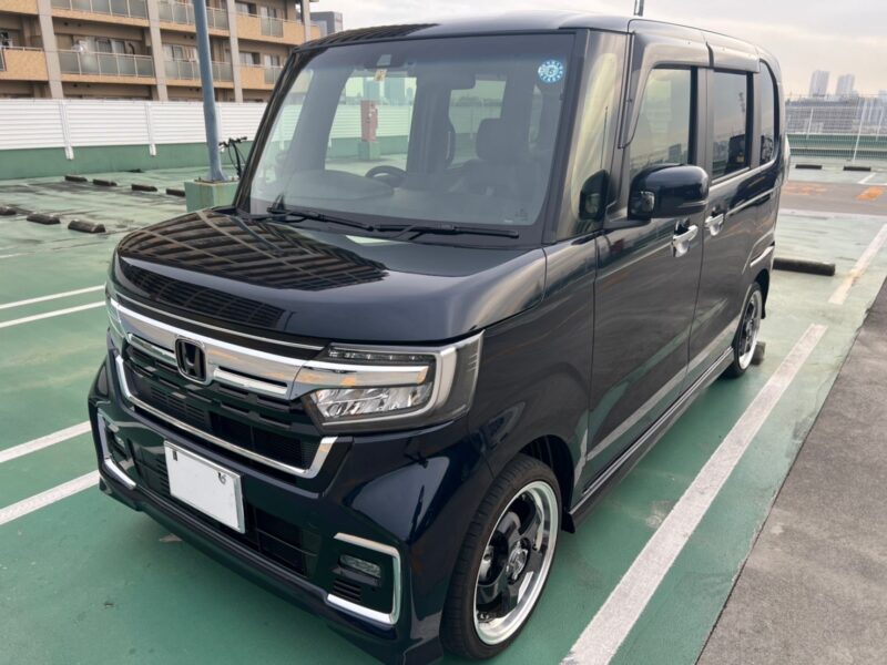 Nボックス カスタム Lターボ★新車同様★走行距離0.2万k★社外アルミホイル★両側電動スライドドア★車線変更センサー★流れるウインカー★大人気★激安最安画像0