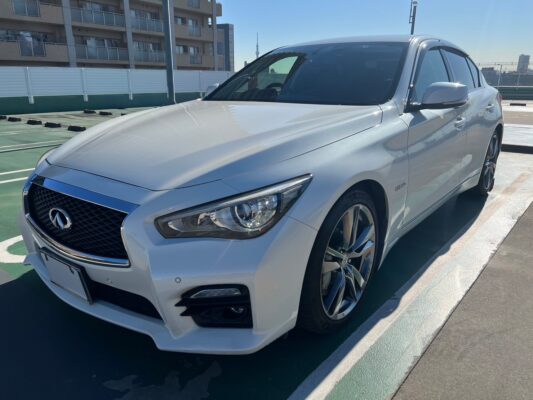 スカイライン 350GT ハイブリッド タイプSP★税金完納★車検ロング★360°カメラ★ドラレコ前後★衝突軽減ブレーキ★車線変更センサー★激安