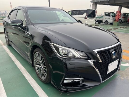 クラウンアスリート ハイブリッド2.5G★税金完納★車検ロング★後期★激シブ★走行中TV視聴★サンルーフ★黒レザー★モデリスタ★極上車★業界最安画像1