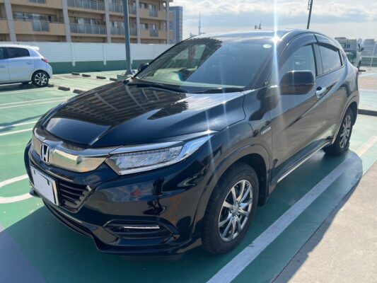 ヴェゼル1.5 ハイブリッド Z ホンダセンシング4WD ★税金完納★車検ロング★スタッドレス★車線変更センサー★ワンオーナー★業界最安