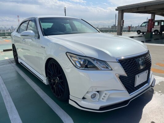 クラウンアスリート 2.5 ハイブリッド S★R4税金完納★激シブ★BLITZ車高調★シュタイナー20インチホイル★ROWENフルエアロ★カスタム総額100万Over★業界最安画像1