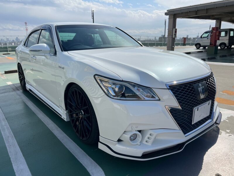 クラウンアスリート 2.5 ハイブリッド S★R4税金完納★激シブ★BLITZ車高調★シュタイナー20インチホイル★ROWENフルエアロ★カスタム総額100万Over★業界最安画像1