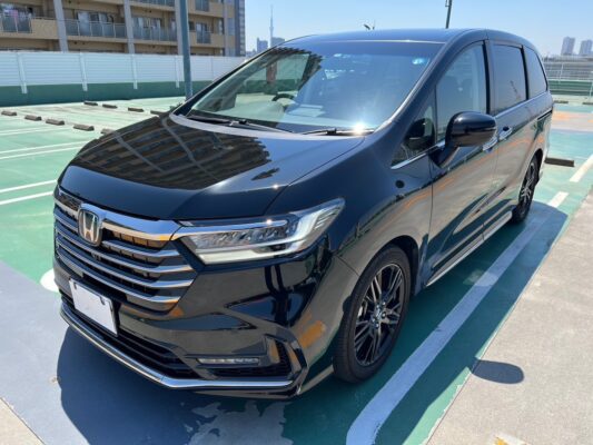 オデッセイ2.0 e:HEV アブソルートEX★R4税金完納★上級グレード★走行0.8万k★極上極美★360°カメラ★ドラレコ前後★走行中TV視聴★衝突軽減ブレーキ★ブラインドスポットモニター★後席モニター★業界最安