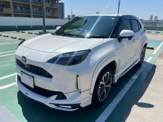 ヤリスクロス ハイブリッド1.5Z E-FOUR 4WD モデリスタ★R4税金完納★極良極美★モデリスタ フルエアロ★上級グレード★4WD★ドラレコ前後★車線変更センサー★衝突軽減ブレーキ★ハーフレザー★激シブ★業界最安★激安
