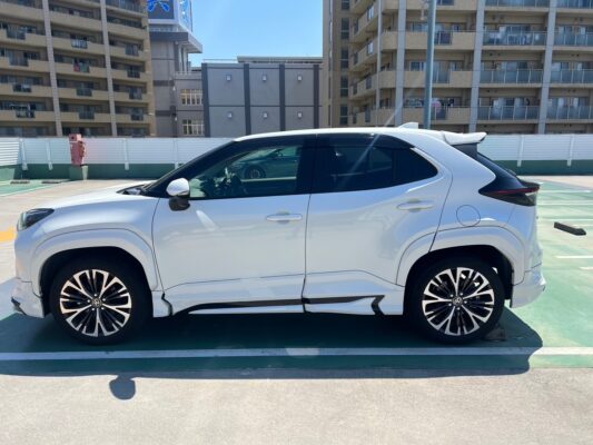 ヤリスクロス ハイブリッド1.5Z E-FOUR 4WD モデリスタ★R4税金完納★極良極美★モデリスタ フルエアロ★上級グレード★4WD★ドラレコ前後★車線変更センサー★衝突軽減ブレーキ★ハーフレザー★激シブ★業界最安★激安画像3