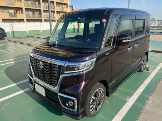 スペーシアカスタムXS 全方位モニターカメラPKG★R5税金完納★車検ロング★360°カメラ★極良極美★ドラレコ前後★衝突軽減ブレーキ★両側電動スライドドア★ヘッドアップディスプレイ★走行中TV視聴★業界最安