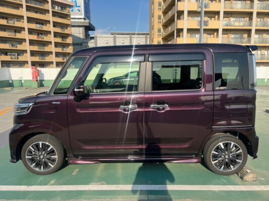 スペーシアカスタムXS 全方位モニターカメラPKG★R5税金完納★車検ロング★360°カメラ★極良極美★ドラレコ前後★衝突軽減ブレーキ★両側電動スライドドア★ヘッドアップディスプレイ★走行中TV視聴★業界最安画像3