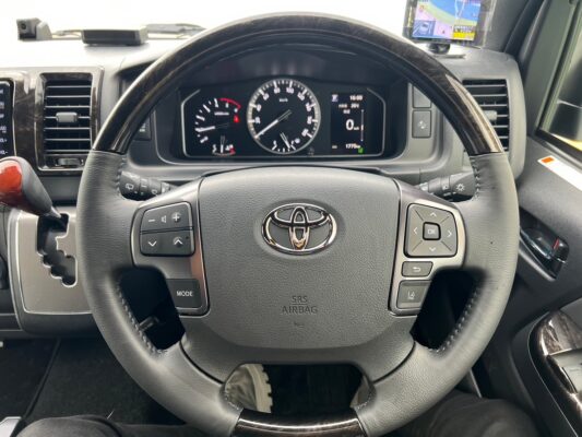 ハイエースバン 2.8 スーパーGL ダークプライムⅡ ロングボディーディーゼルターボ モデリスタエアロ★新車同様★走行0.1万k★R5税金完納★モデリスタ★ミラーモニター★ドラレコ★360°カメラ★ディーゼル★運転支援★走行中TV視聴★業界最安画像17