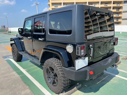 ラングラーアンリミテッド サハラ4WD★R5税金完納★極良極美★リフトアップ★アルパインナビ★社外ホイル★車検ロング★ドラレコ★業界最安★激安画像5