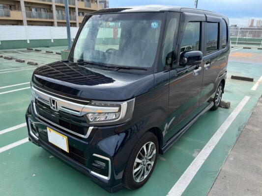 Nボックス カスタム L★R5税金完納★車検ロング★ドラレコ前後★衝突軽減ブレーキ★Bluetooth★業界最安