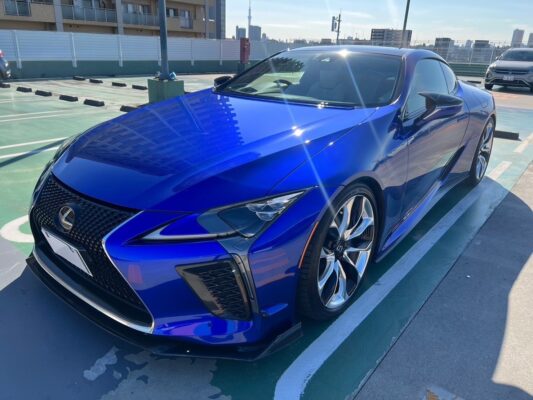 レクサスLC500 限定車ストラクチュルブルー★R5税金完納★レクサス特別限定車★サンルーフ★フロントスポイラー★サイドスポイラー★リアウイング★車高調★極良極美★車検ロング★業界最安