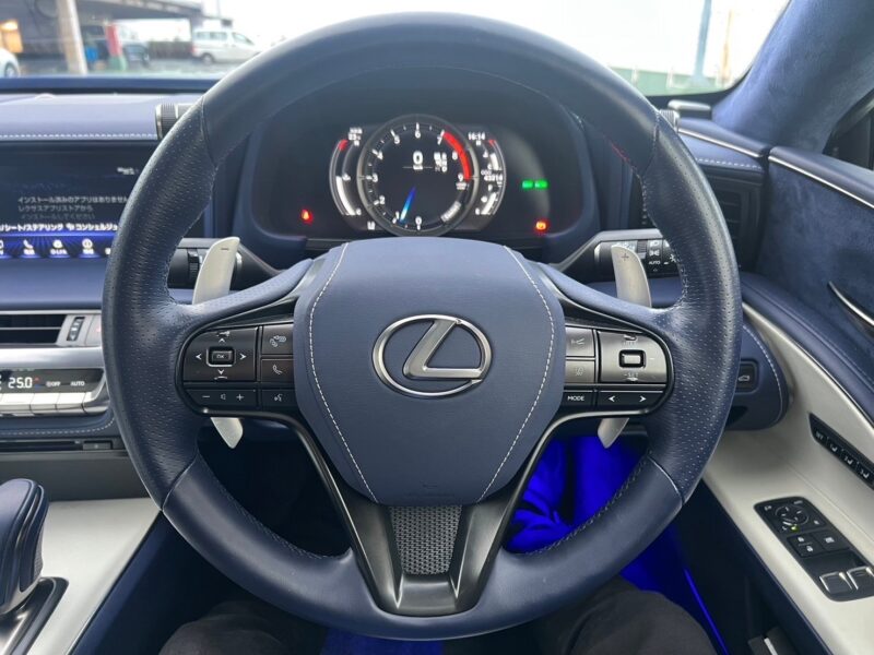 レクサスLC500 限定車ストラクチュルブルー★R5税金完納★レクサス特別限定車★サンルーフ★フロントスポイラー★サイドスポイラー★リアウイング★車高調★極良極美★車検ロング★業界最安画像14