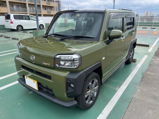 タフト Gターボ★R5税金完納★車検ロング★サンルーフ★ドラレコ★シートヒーター★走行中TV視聴★業界最安