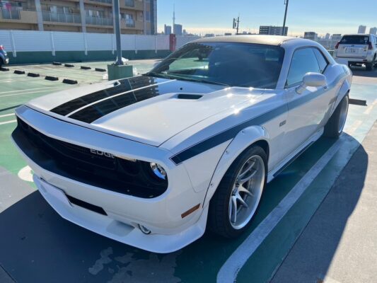ダッジ チャレンジャー SE★R5税金完納★エアロ★社外マフラー★MOPAR製エアインテーク★ロックフォード製スピーカー★グラントゼロアンプ★work emotion製19インチ★絶好調★業界最安