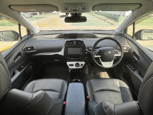 プリウス S ツーリングセレクション モデリスタ★R5税金完納★車検ロング★黒レザーシート★大人気★アダプティブクルーズ★パークアシスト★レーンアシスト★業界最安画像12