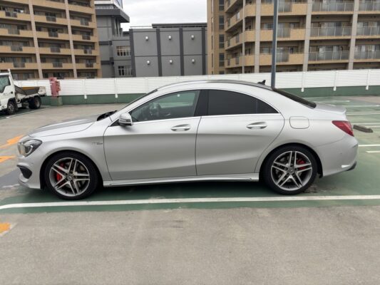 CLA AMG45  4マチック★税金完納★マットシルバー★赤ステッチ黒レザー★激シブ★AMG★極上車★装備充実★業界最安画像3