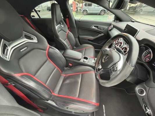 CLA AMG45  4マチック★税金完納★マットシルバー★赤ステッチ黒レザー★激シブ★AMG★極上車★装備充実★業界最安画像10
