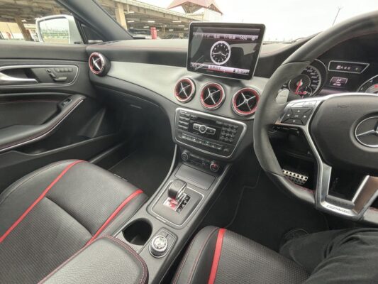 CLA AMG45  4マチック★税金完納★マットシルバー★赤ステッチ黒レザー★激シブ★AMG★極上車★装備充実★業界最安画像15